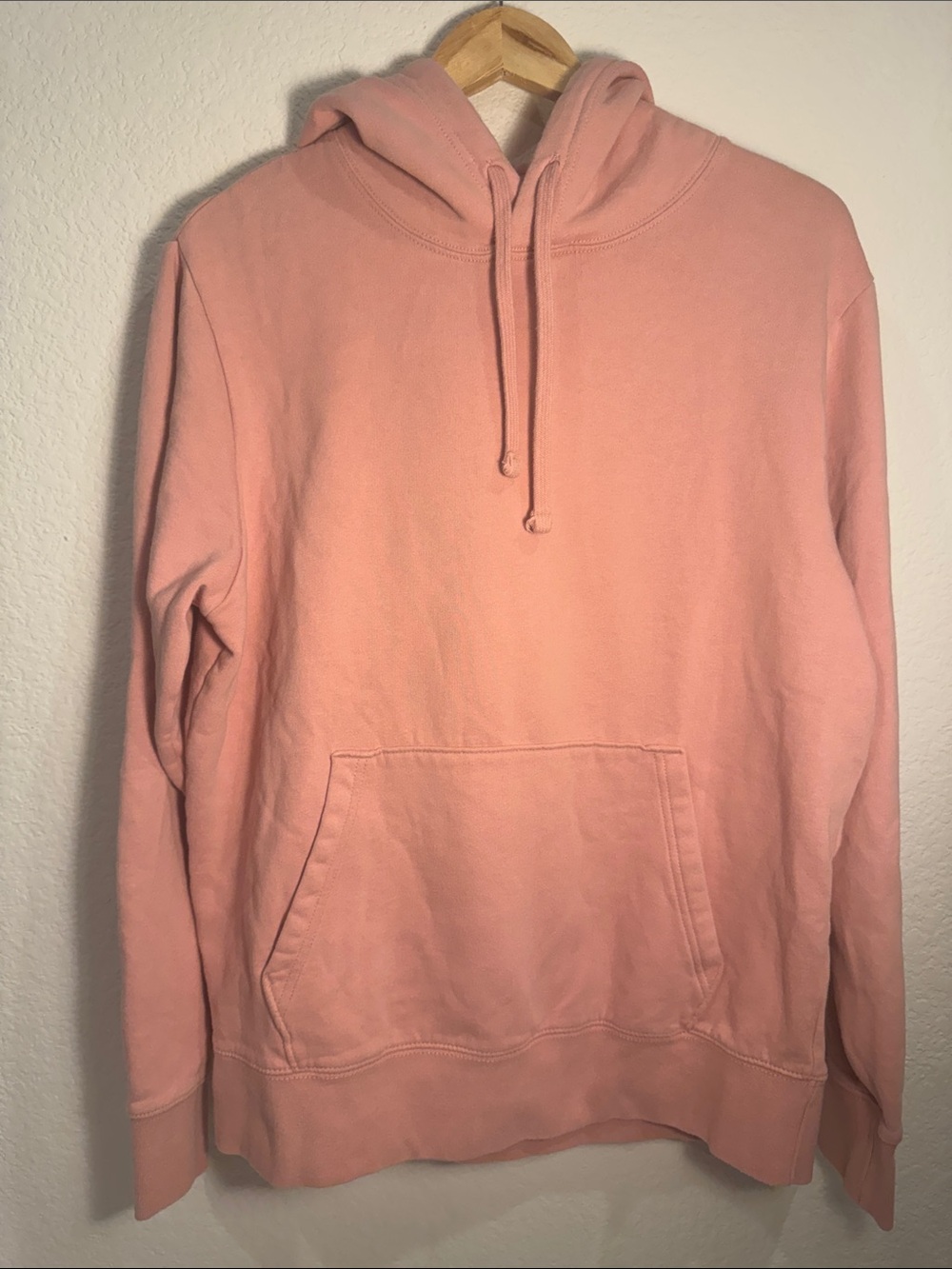 American Eagle Super Soft Dusty Pink Pullover Hoodie Medium EUC Solid Plain